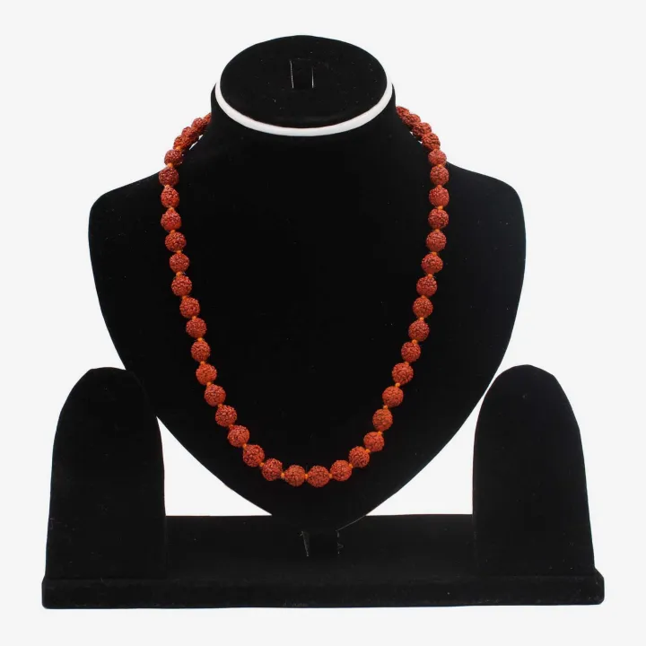 108 Rudraksha Zero Size Mala with Siddhi (20") – Spiritual Power, Prosperity & Protection