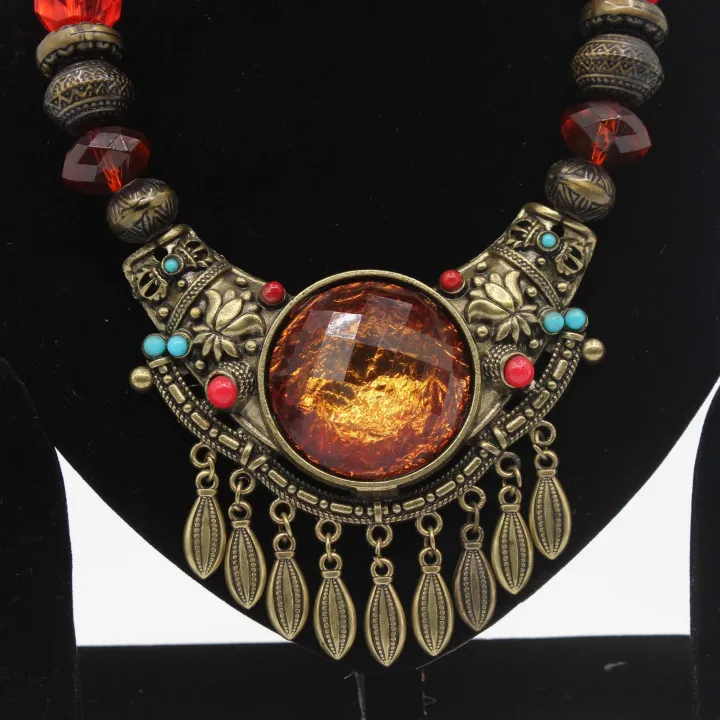 Multicolor Astha Dhatu Necklace/Mala for Women (12") – Spiritual Healing, Planetary Protection & Prosperity