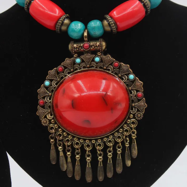 Multicolor Astha Dhatu Necklace/Mala for Women (12") – Spiritual Protection, Prosperity, & Emotional Healing