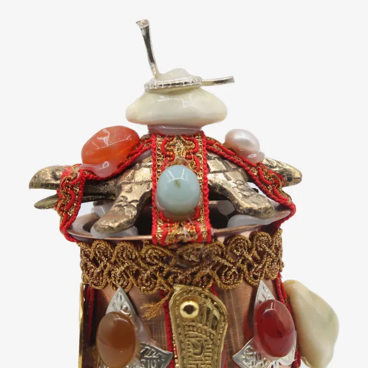 Copper Vastu Kalash with Copper Plate 2" – Prosperity, Positive Energy & Harmony