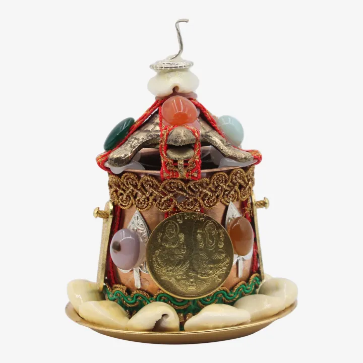 Copper Vastu Kalash with Copper Plate 2" – Positive Energy, Prosperity & Harmony