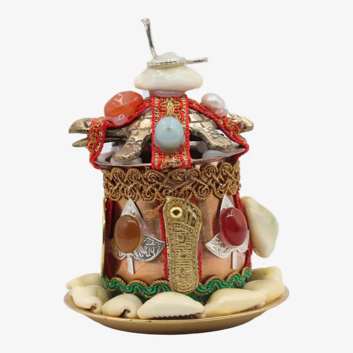 Copper Vastu Kalash with Copper Plate 2" – Positive Energy, Prosperity & Harmony