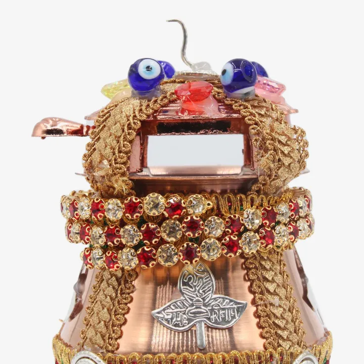 Copper Vastu Kalash 3" – Prosperity, Positive Energy & Spiritual Harmony